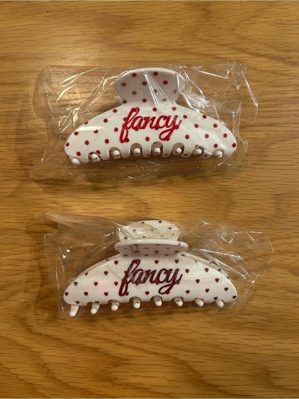 Shop Fancy Claw Clips - Black Cherry & Ruby Red NWT